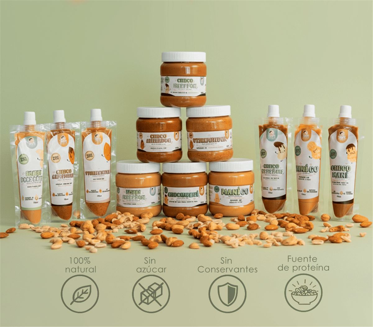 cremas de frutos secos